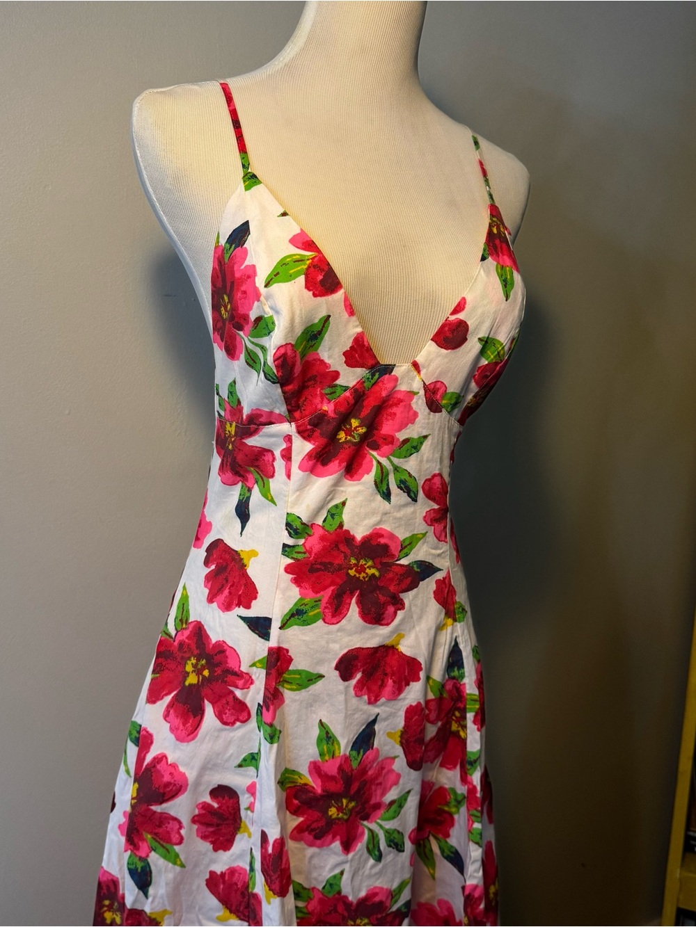 Free People - Floral Spaghetti-Strap Sundress